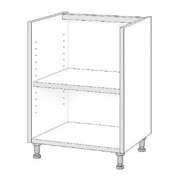 White cabinet box interior