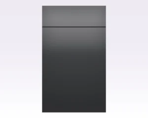 Avelora Glossy Gray Slab door swatch