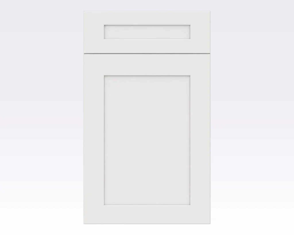 Everlyn White Shaker door sample