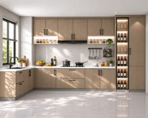 Oakmere Walnut Light Slab