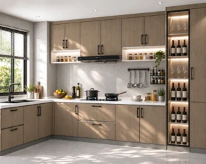 Oakmere Walnut Light Slab