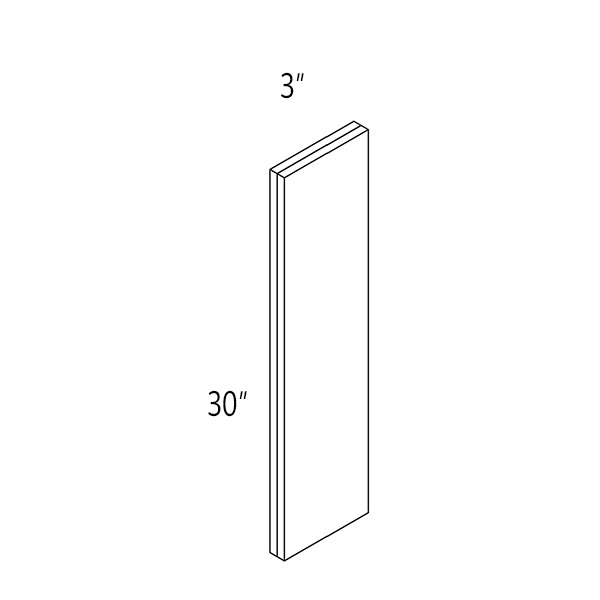 Melamine Shaker 3″*30″ Filler