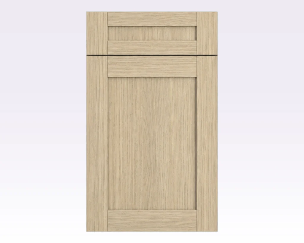 Willowen Rift Cut White Oak Shaker door sample swatch
