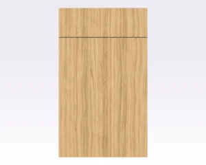 Meadowra Natural Oak Slab door swatch