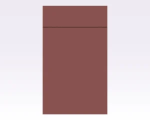 Nexora Glow Toile Red Slab door swatch