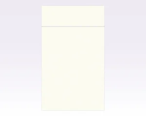 Velora Glow Pure White Slab door swatch