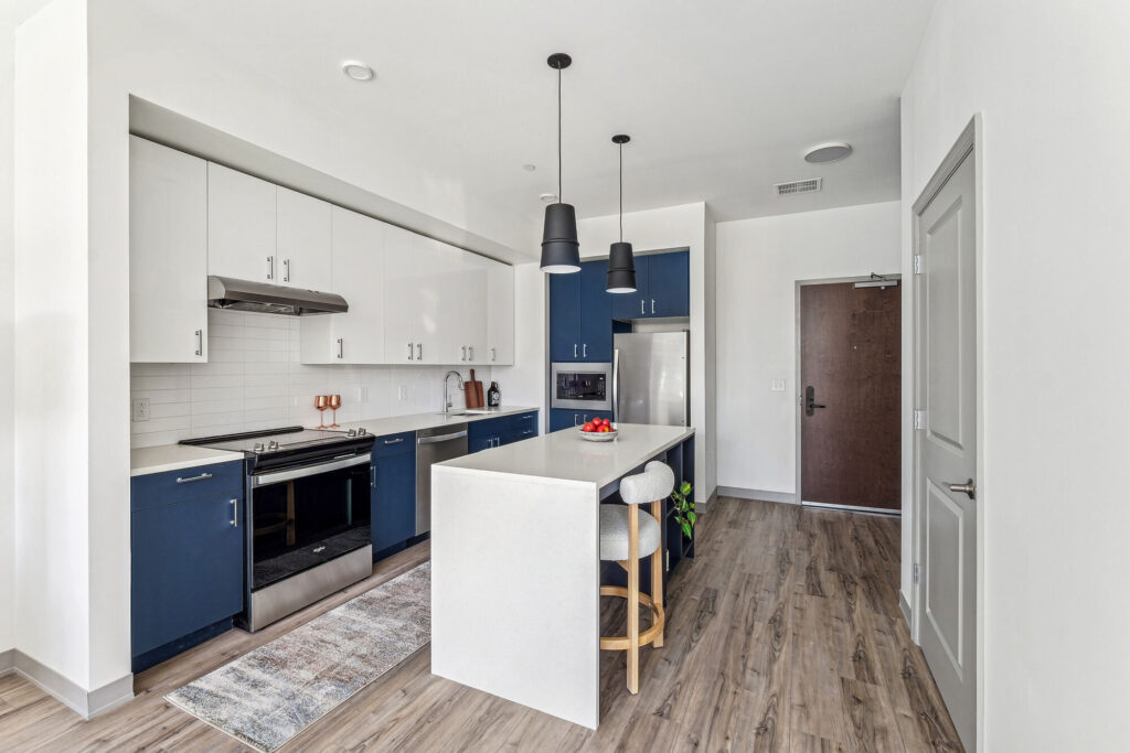 pittsburgh-pa-avelora-glossy-white-slab-kitchen-island